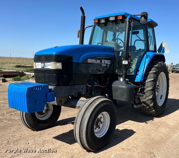 1997 Ford New Holland 8160 tractor - OI9123