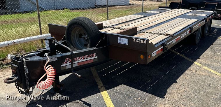 2016 Interstate  20DTA equipment trailer - DK6573