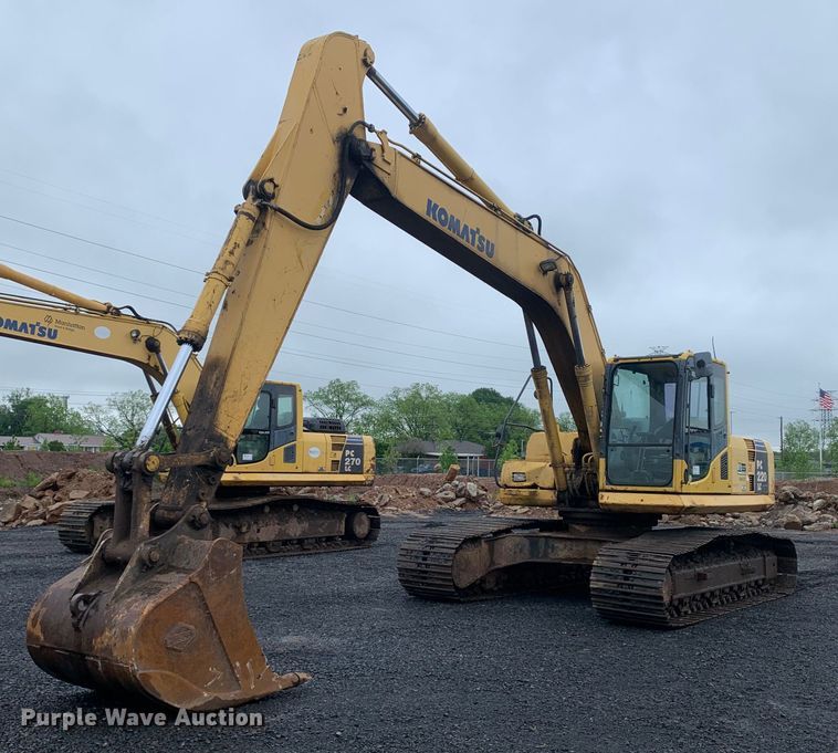 2010 Komatsu PC220LC excavator - DM7818