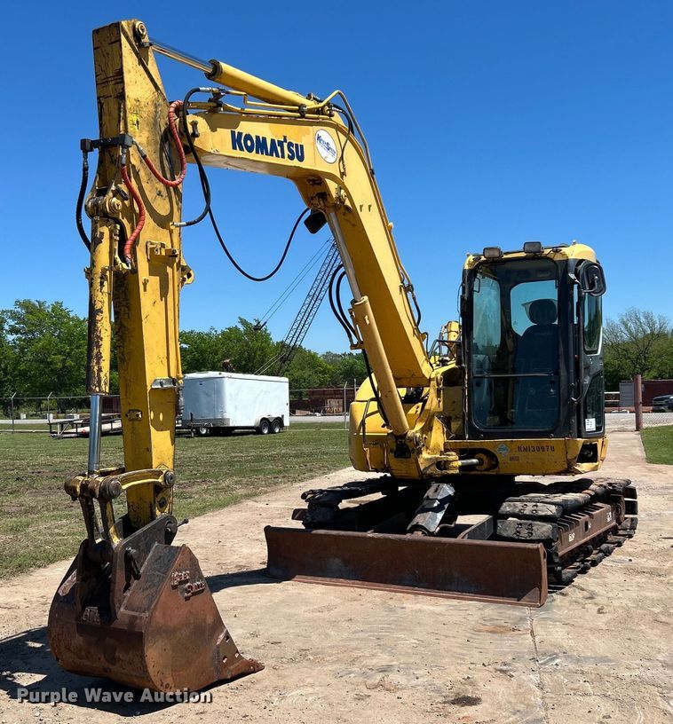 2013 Komatsu PC88MR-8 mini excavator - DO1108