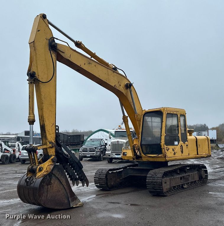 1991 John Deere 590D excavator - DQ0802