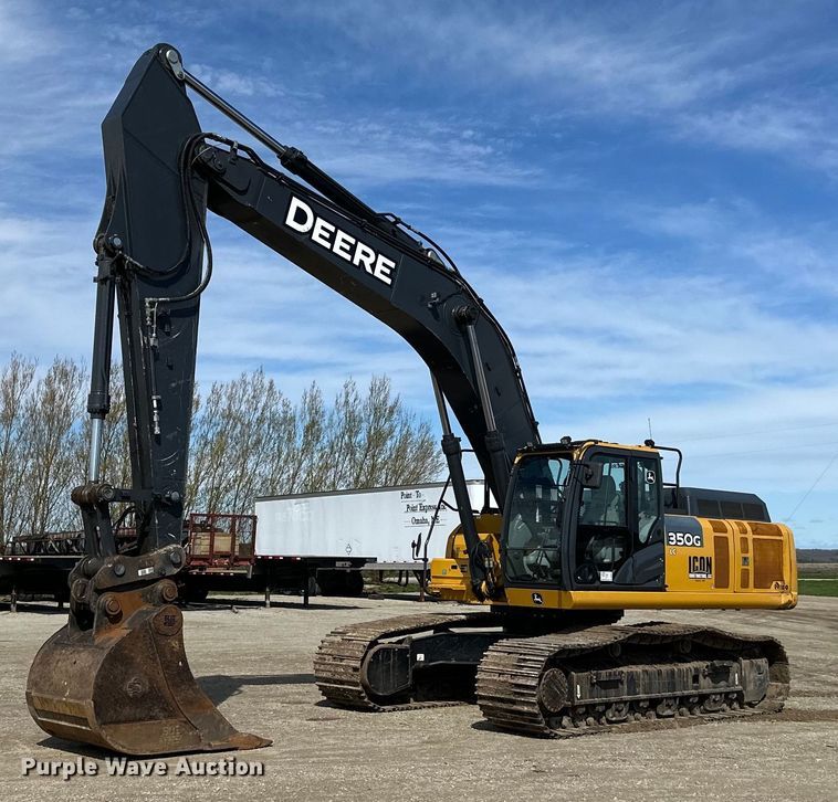 2019 John Deere 350G LC excavator - DQ0814