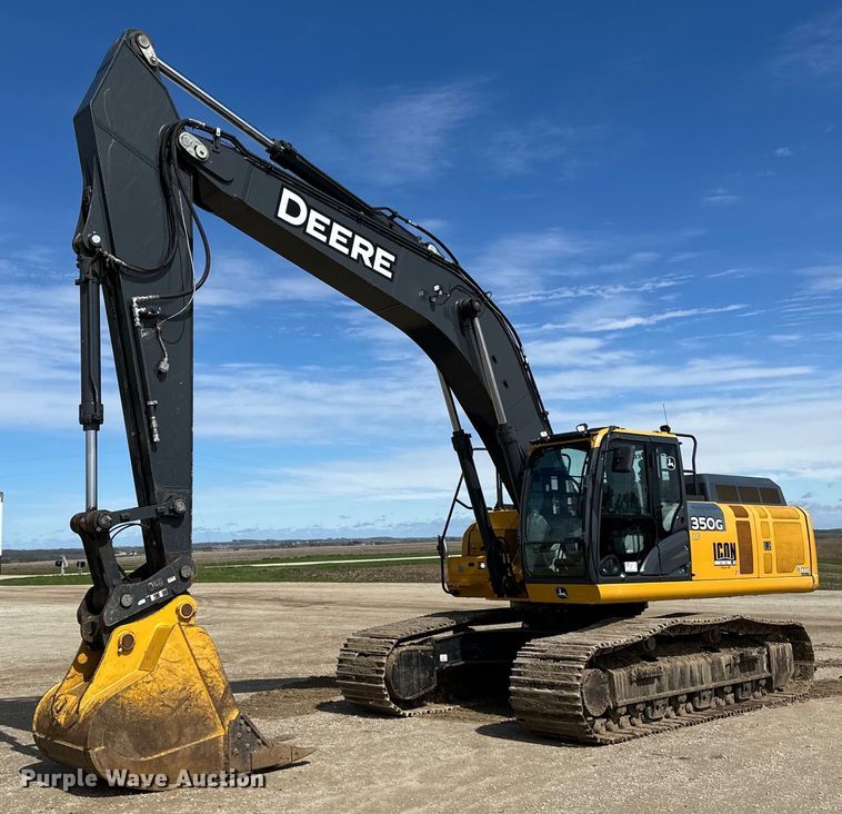 2019 John Deere 350G LC excavator - DQ0815