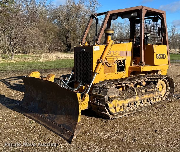 1989 Case 850D dozer - DQ0819