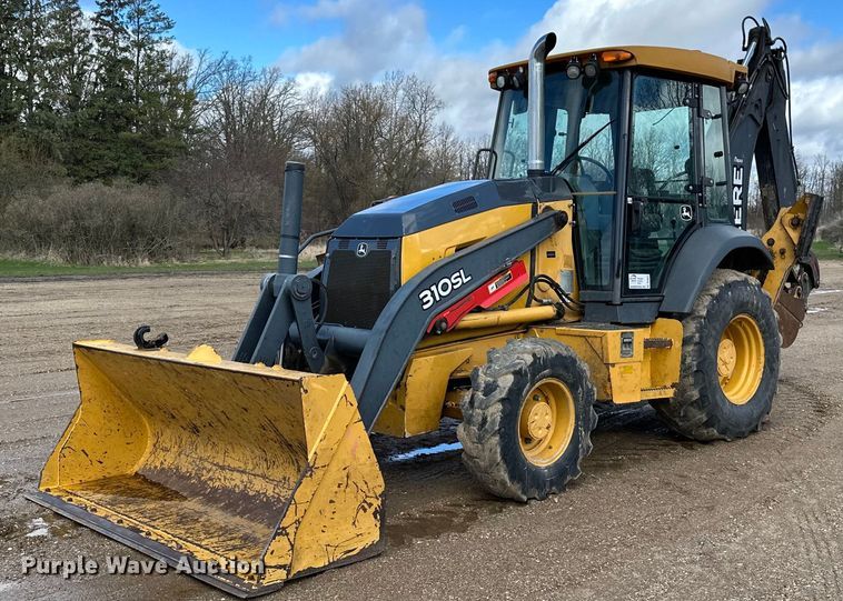 2015 John Deere 310SL backhoe - DQ0824