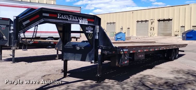 2023 East Texas Trailers tilt deck equipment trailer - DQ6102