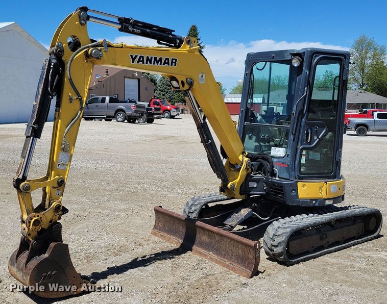 2013 Yanmar ViO35-6A mini excavator - DR4301