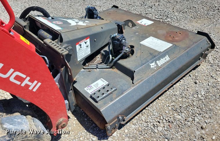 2017 Bobcat 72 skid steer rotary mower - DR4305