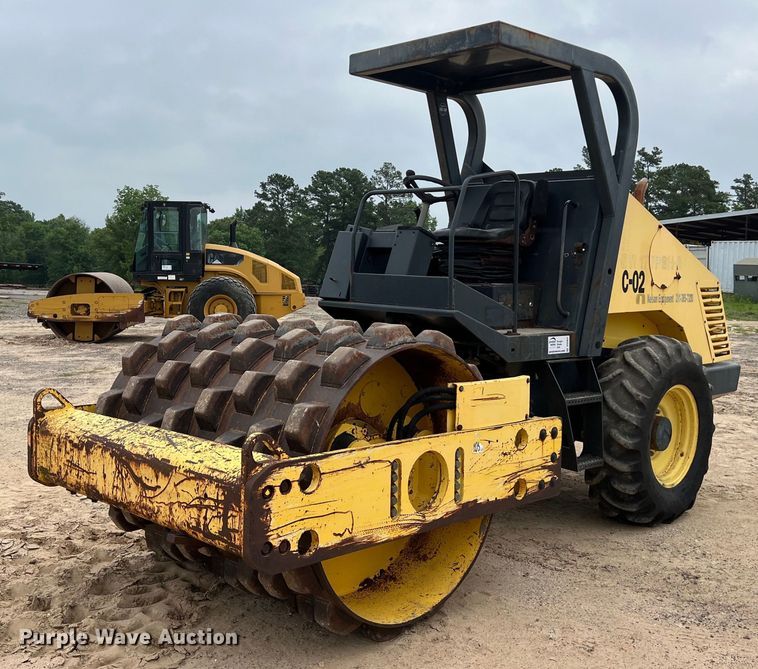 2003 Bomag BW 177PHD-3 single drum vibratory roller - DS2947