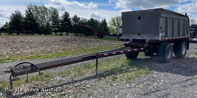 1994 Brady Truck Equipment end dump pup trailer - DS5506