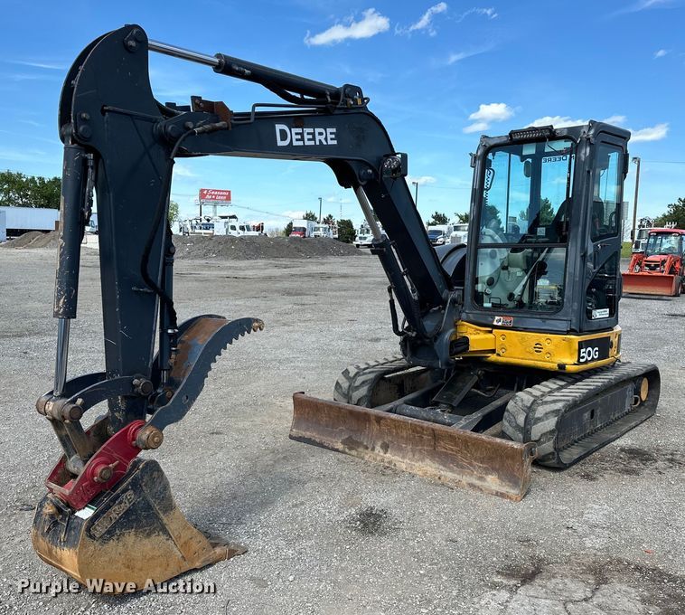 2014 John Deere  50G mini excavator - EG1575