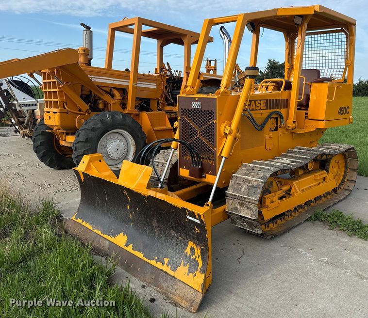 1989 Case 450C dozer - EJ2700