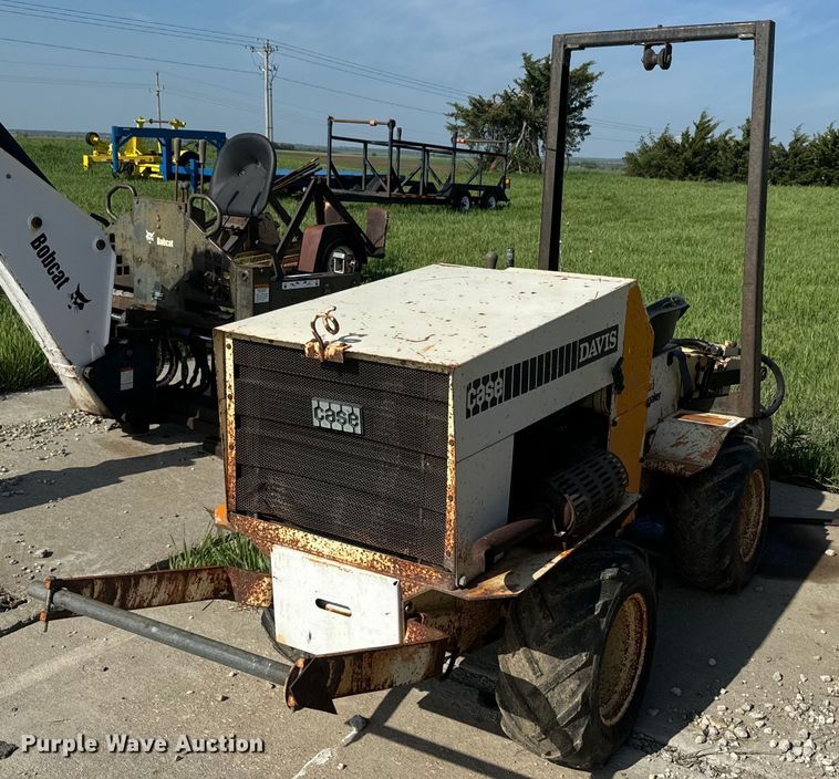 1981 Case Maxi Sneaker  cable plow - EJ2703