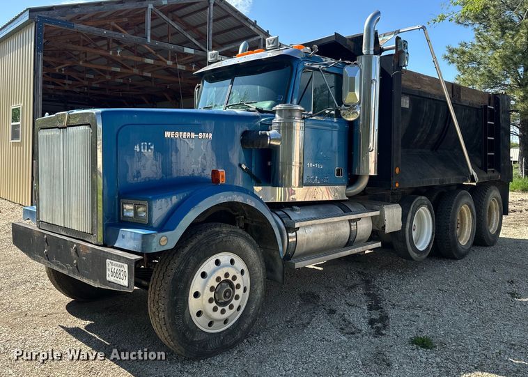 1996 Western Star 4900 dump truck - EJ2722
