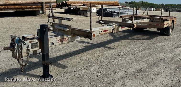 2008 CZ Engineering pole trailer - EJ2793