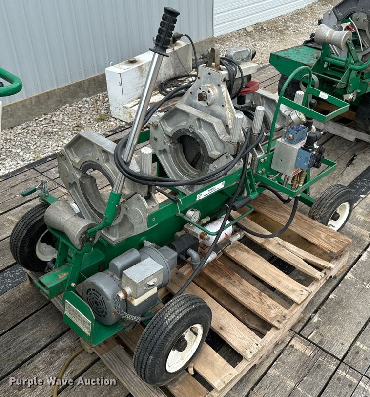 McElroy Rolling 28 poly fusion machine - ND9353