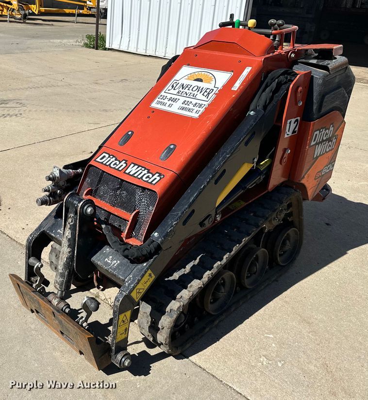 2022 Ditch Witch SK600 compact utility loader - NT9191