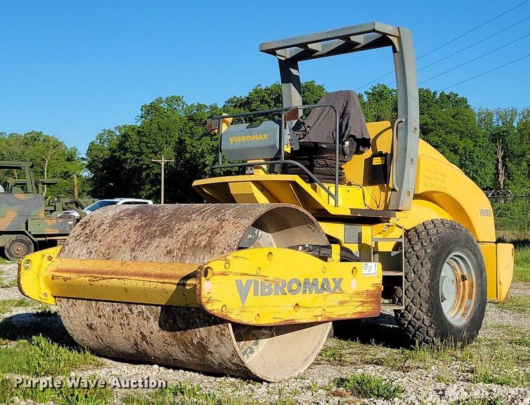 Vibromax VM66D single drum vibratory roller - DP1464