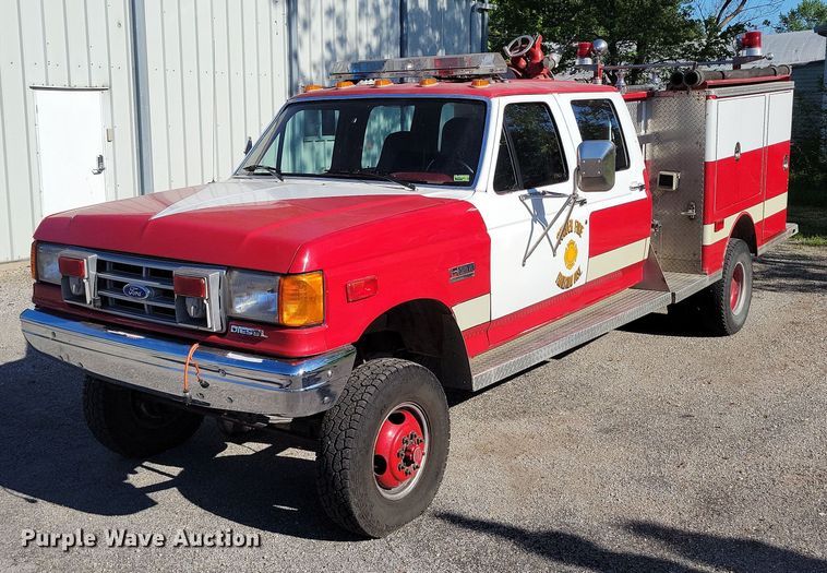1991 Ford F450 Super Duty brush fire truck - DP1468