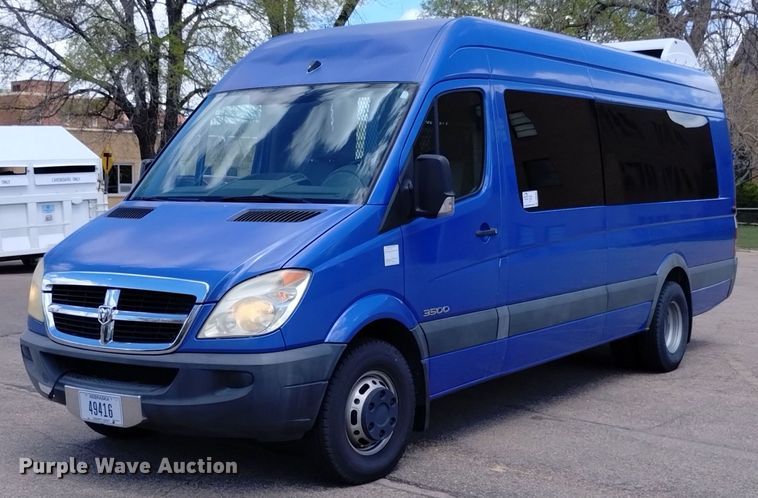 2007 Dodge Sprinter 3500 prisoner transport van - DQ6099