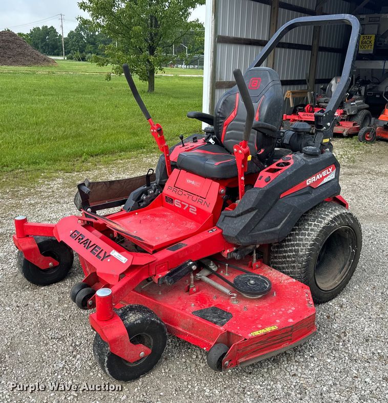 Gravely Pro-Turn 672 ZTR lawn mower - EH6801