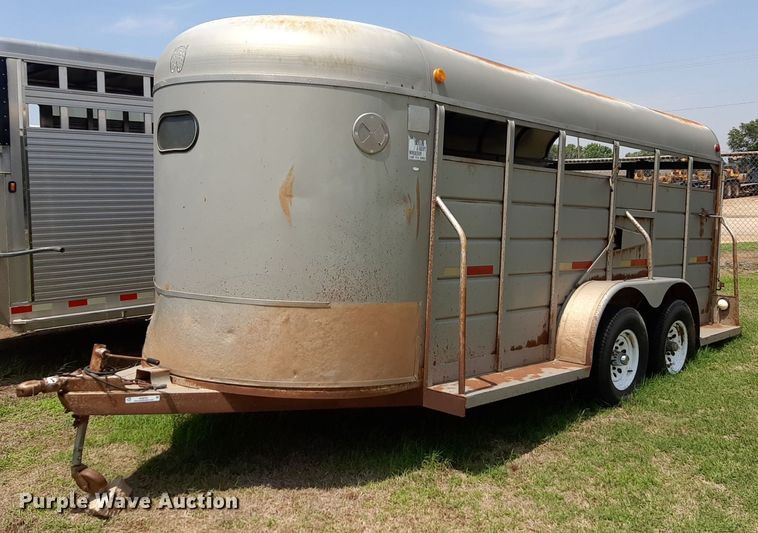 1998 WW livestock trailer - NU9791