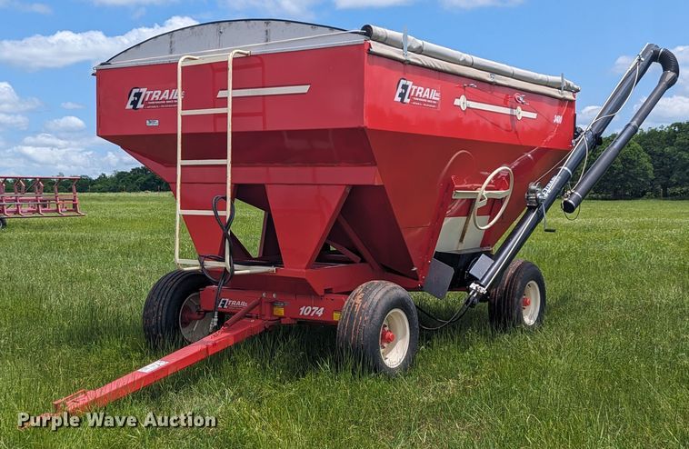 E-Z Trail Grain Cart or Gravity Wagon For Sale | Purple Wave Auction