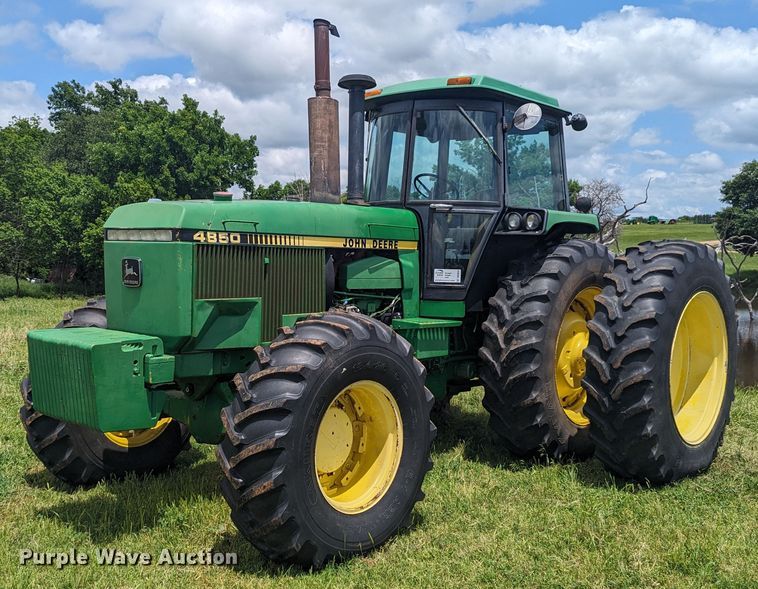 1988 John Deere 4850 MFWD tractor - DN3848