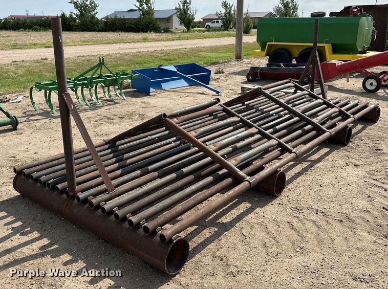 Shop built cattle guard - OI9183