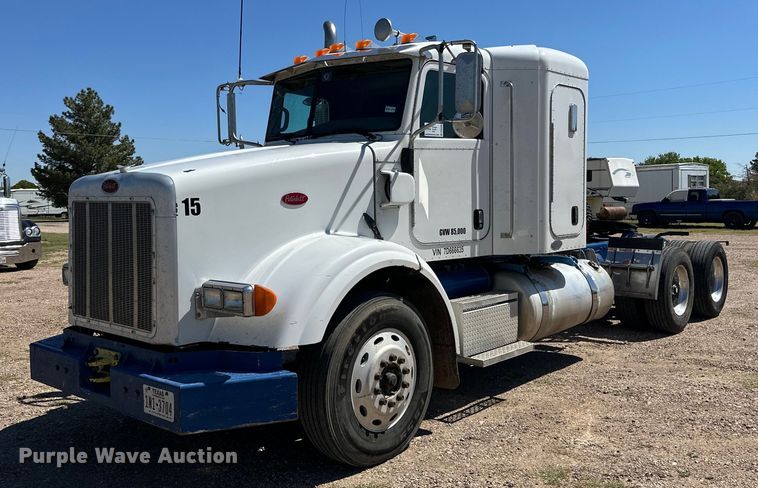 2007 Peterbilt 378 semi truck - DK6586