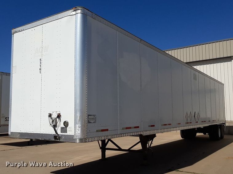 2007 Wabash dry van trailer - DQ7081