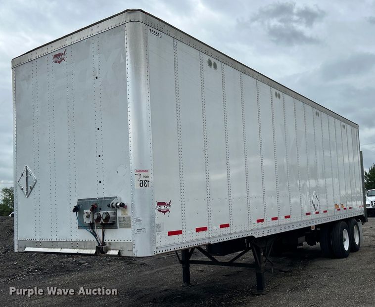 2013 Wabash National dry van trailer - EG1521