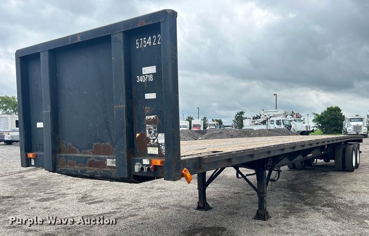 1997 Utility Trailer FS20HE flatbed trailer - EG1540