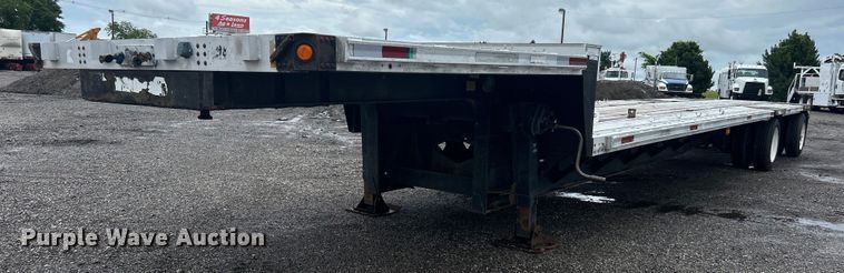 1999 Fontaine drop deck equipment trailer - EG1588
