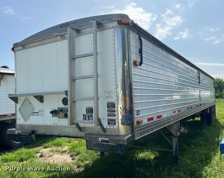 2007 Timpte Super Hopper grain trailer - EK8508