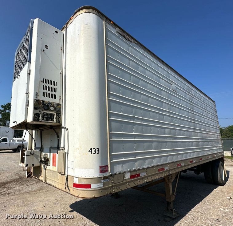 1987 Great Dane  V12700B refrigerated van trailer - NR9893
