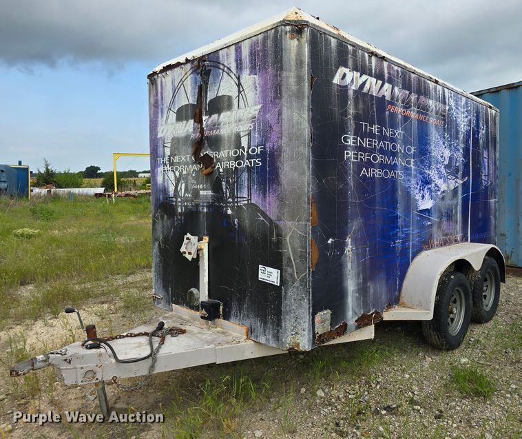 1988 W-W enclosed cargo trailer - DM1705