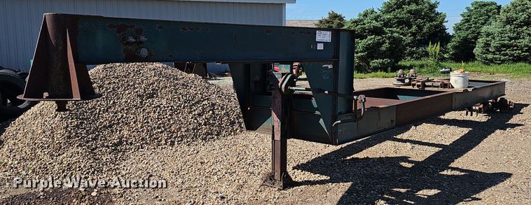 1980 W-W trailer frame - DP0918