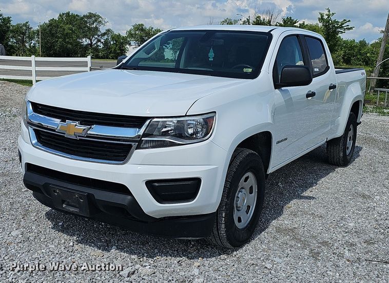 2018 Chevrolet  Colorado  Crew Cab pickup truck - EJ5486
