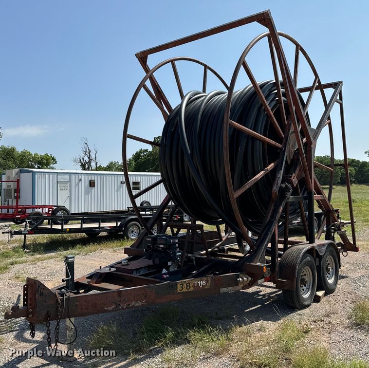 Shop built  reel trailer - IE9013