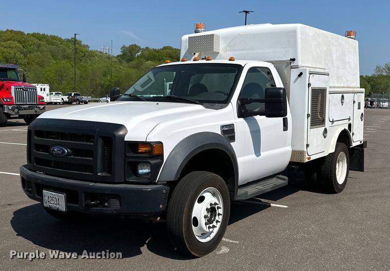 2008 Ford  F450 Super Duty fiber optic splicing truck - LR9362