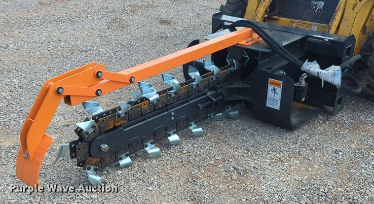 2023 Wolverine TCR12-48H skid steer trencher - NG9767