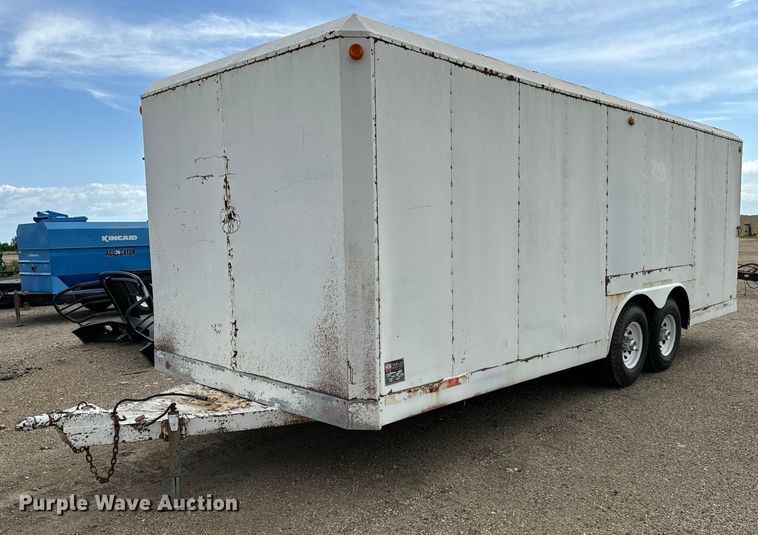 1989 W-W enclosed cargo trailer - NL9849