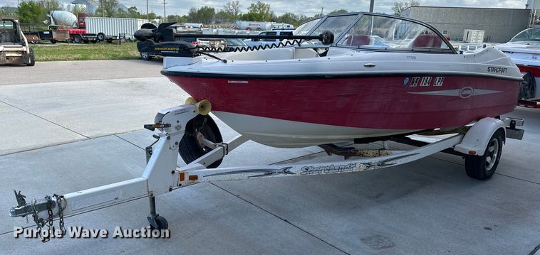 2008 Starcraft 1700 boat - OE9208