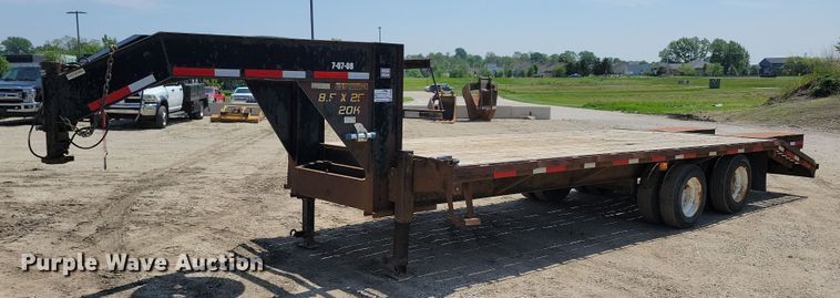 2008 Doolittle FD-304 equipment trailer - DG0605
