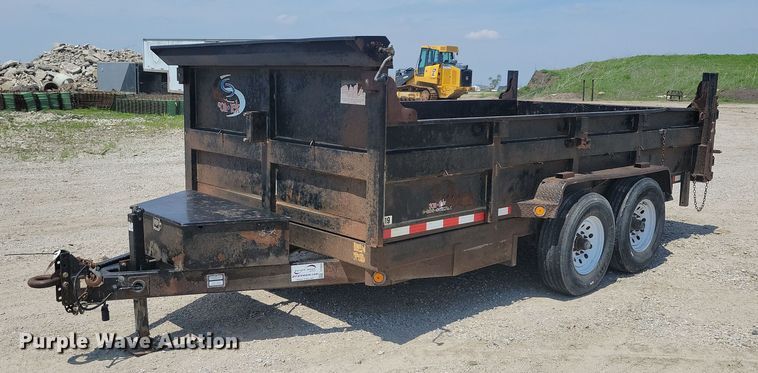 2016 Quality Steel and Aluminum Products 8314D dump trailer - DG0608