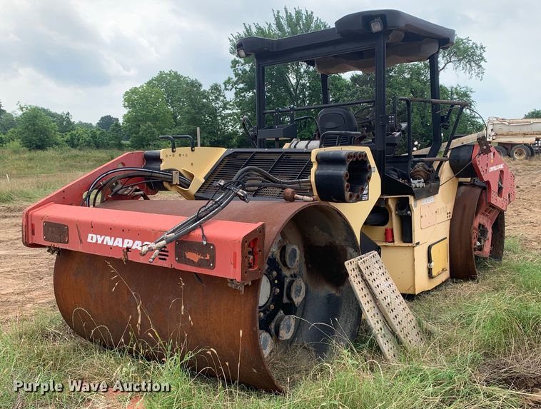 Dynapac CC624HF double drum vibratory roller - DM7872