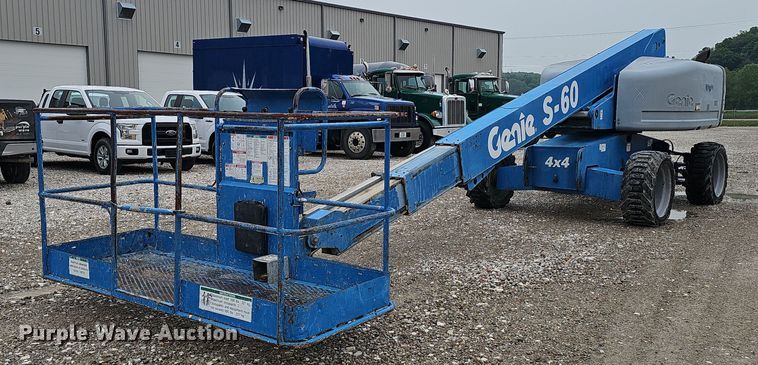 2008 Genie S-60 boom lift - DP0907