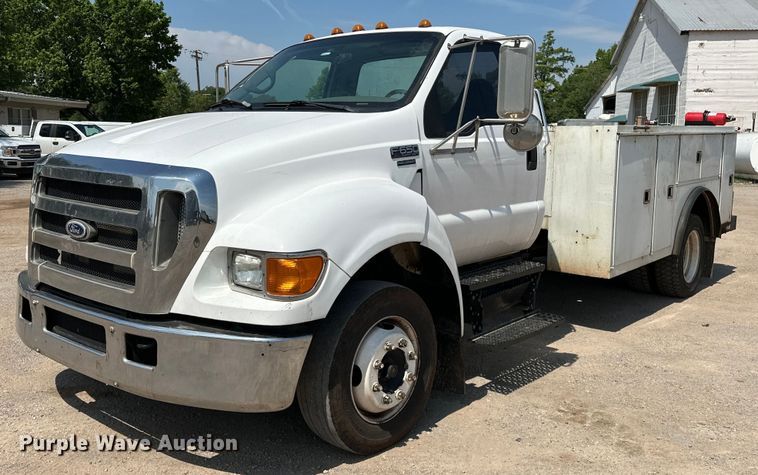 2007 Ford F650 Super Duty XL utility / service truck - DW5005