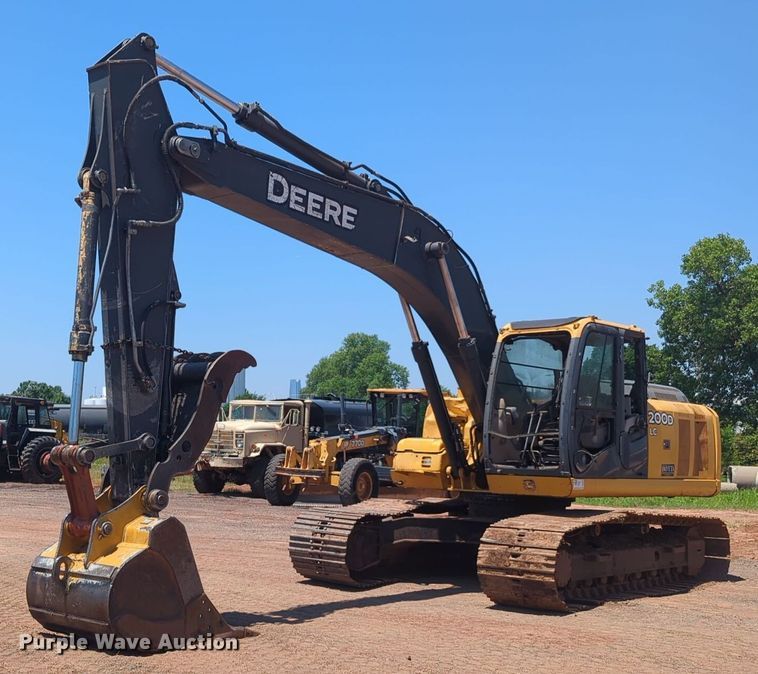 2008 John Deere 200D excavator - DW5019
